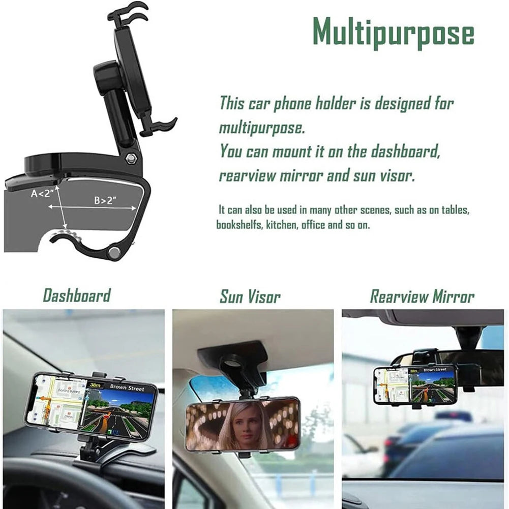 360° Car Phone Holder